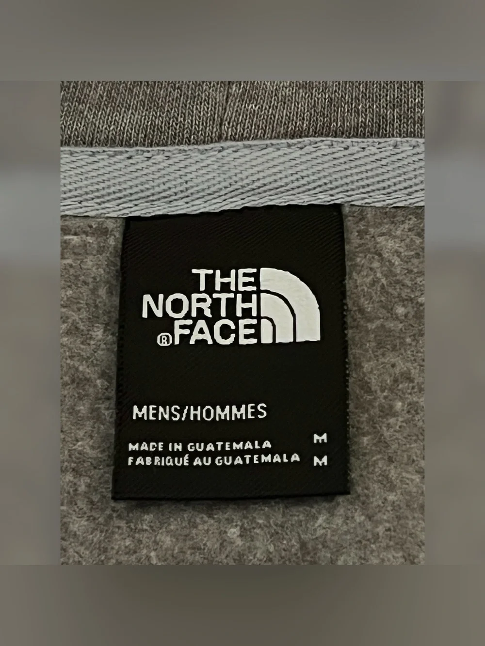 The North Face Men's Half Dome Zip Up Hoodie Gray Color Size- M
